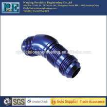 OEM precision anodized aluminum hollow threaded tube